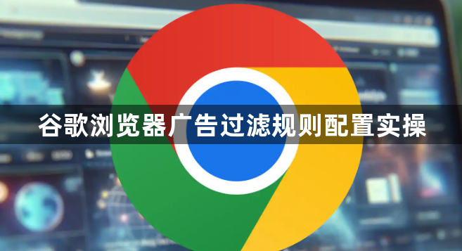 谷歌浏览器广告过滤规则配置实操1