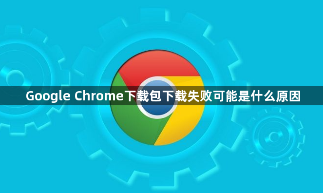 Google Chrome下载包下载失败可能是什么原因1