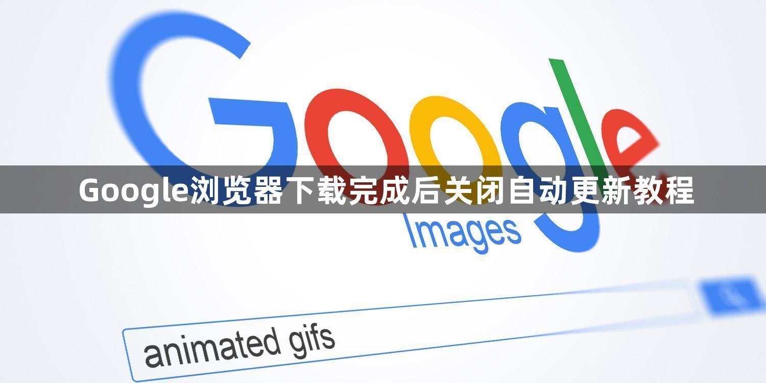Google浏览器下载完成后关闭自动更新教程1