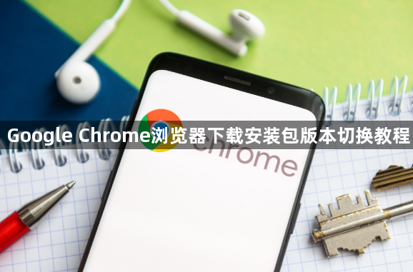 Google Chrome浏览器下载安装包版本切换教程1