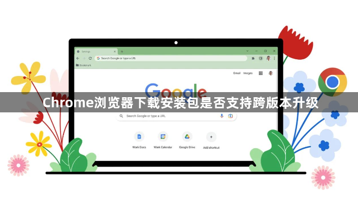 Chrome浏览器下载安装包是否支持跨版本升级1