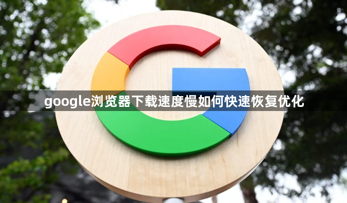 google浏览器下载速度慢如何快速恢复优化1