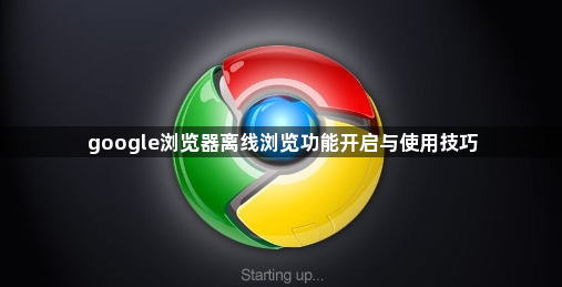 google浏览器离线浏览功能开启与使用技巧1