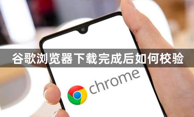 谷歌浏览器下载完成后如何校验1