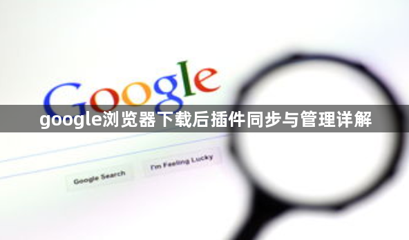 google浏览器下载后插件同步与管理详解1