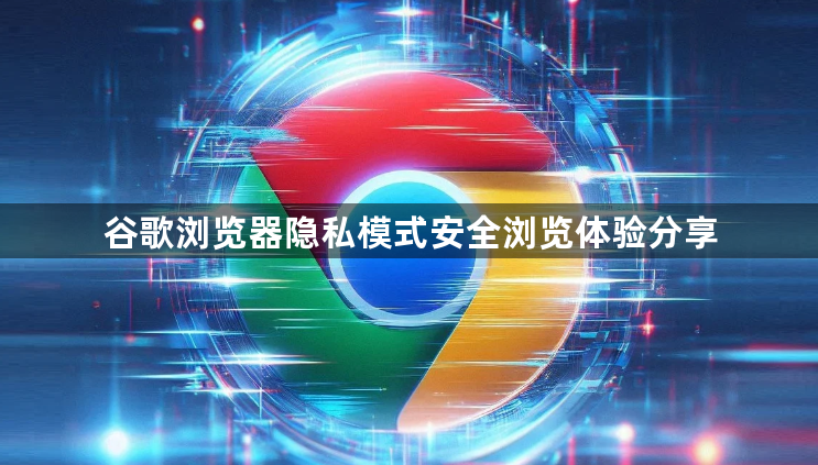 谷歌浏览器隐私模式安全浏览体验分享1