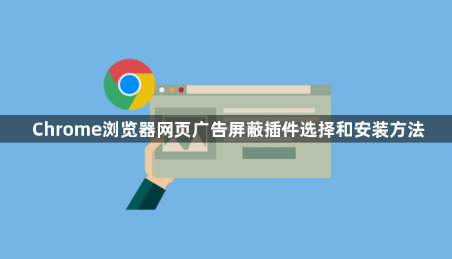 Chrome浏览器网页广告屏蔽插件选择和安装方法1
