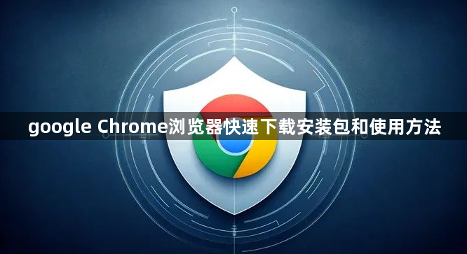 google Chrome浏览器快速下载安装包和使用方法1