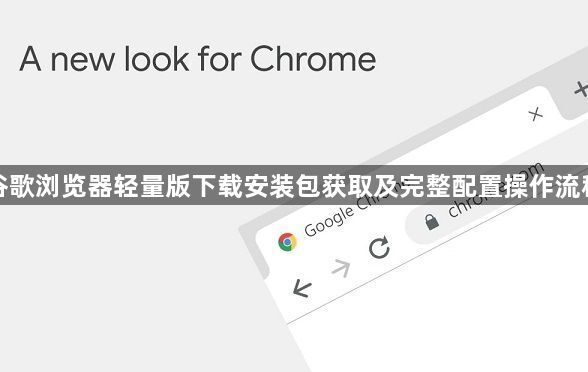 谷歌浏览器轻量版下载安装包获取及完整配置操作流程1