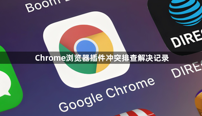 Chrome浏览器插件冲突排查解决记录1