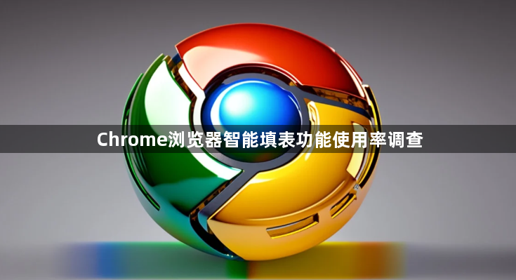 Chrome浏览器智能填表功能使用率调查1