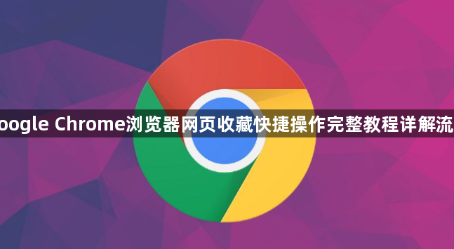 google Chrome浏览器网页收藏快捷操作完整教程详解流程1