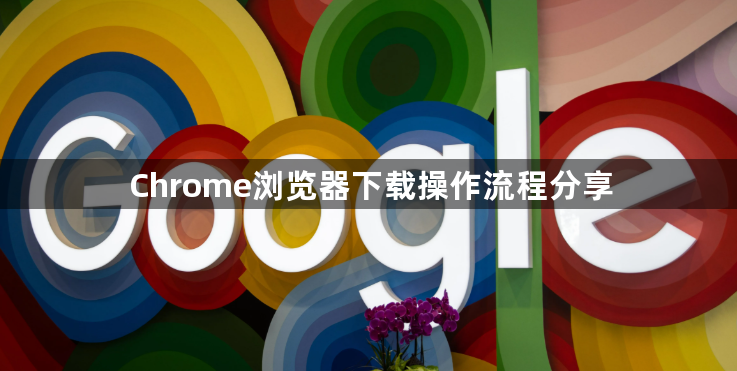 Chrome浏览器下载操作流程分享1