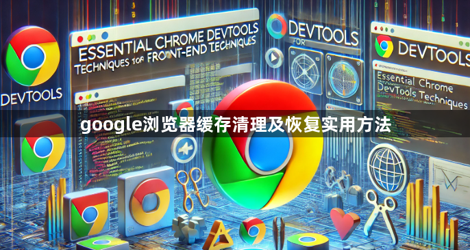 google浏览器缓存清理及恢复实用方法1