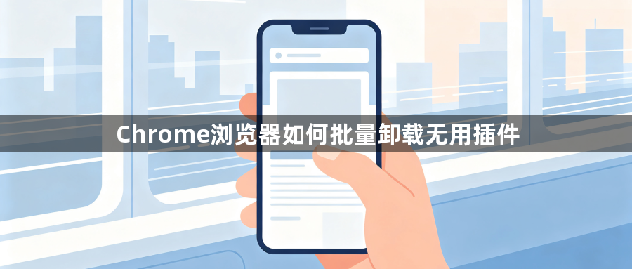 Chrome浏览器如何批量卸载无用插件1