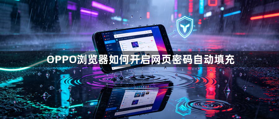 OPPO浏览器如何开启网页密码自动填充1