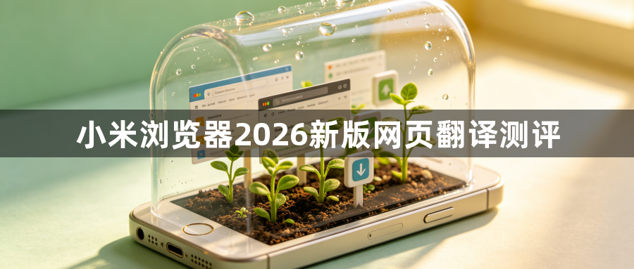 小米浏览器2026新版网页翻译测评1