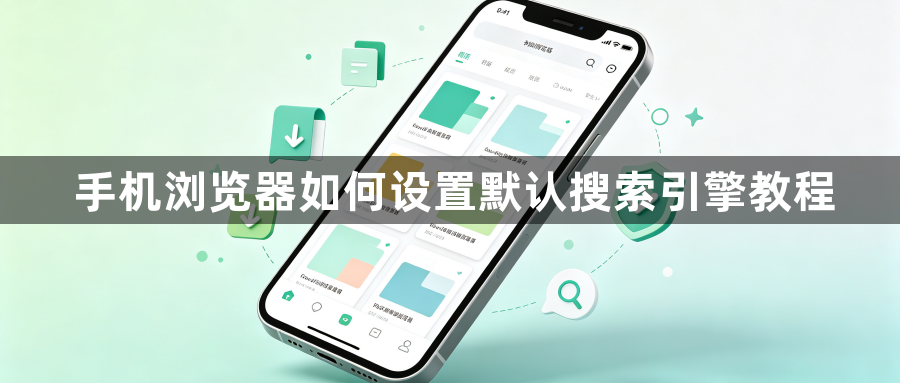 手机浏览器如何设置默认搜索引擎教程1
