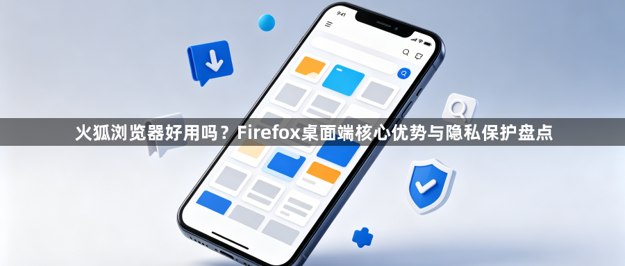 火狐浏览器好用吗？Firefox桌面端核心优势与隐私保护盘点1
