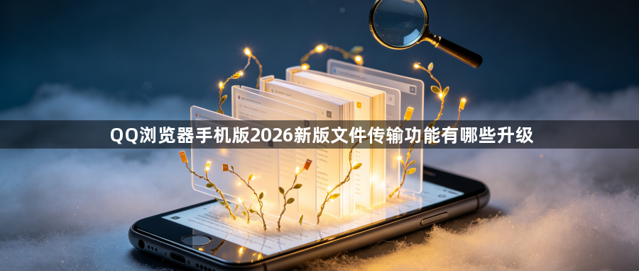 QQ浏览器手机版2026新版文件传输功能有哪些升级1