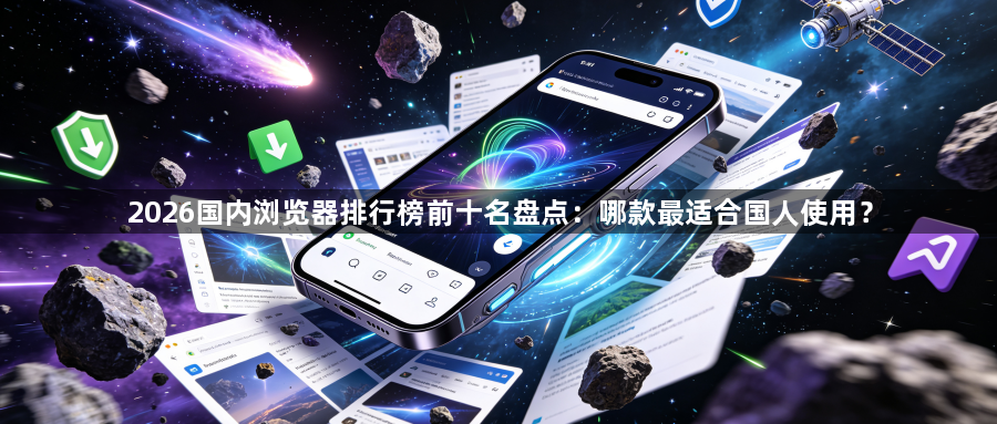2026国内浏览器排行榜前十名盘点:哪款最适合国人使用?1