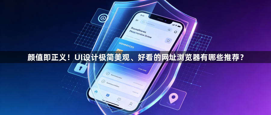 颜值即正义！UI设计极简美观、好看的网址浏览器有哪些推荐？1