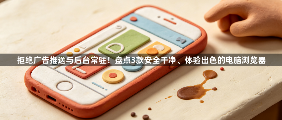 拒绝广告推送与后台常驻！盘点3款安全干净、体验出色的电脑浏览器1