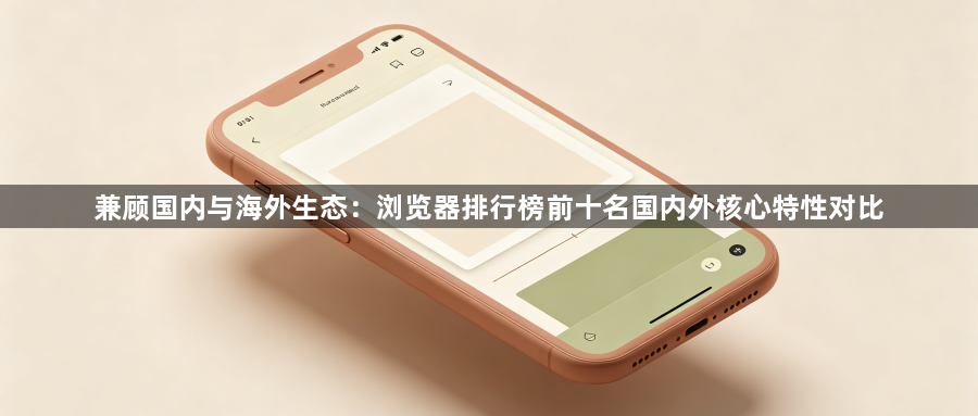 兼顾国内与海外生态：浏览器排行榜前十名国内外核心特性对比1