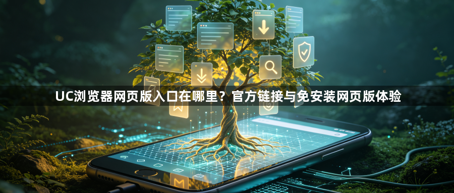 UC浏览器网页版入口在哪里？官方链接与免安装网页版体验1