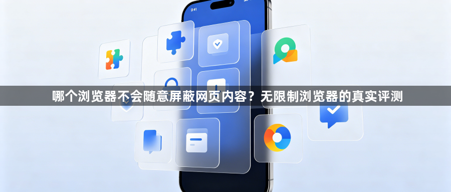 哪个浏览器不会随意屏蔽网页内容？无限制浏览器的真实评测1