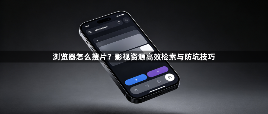 浏览器怎么搜片？影视资源高效检索与防坑技巧1