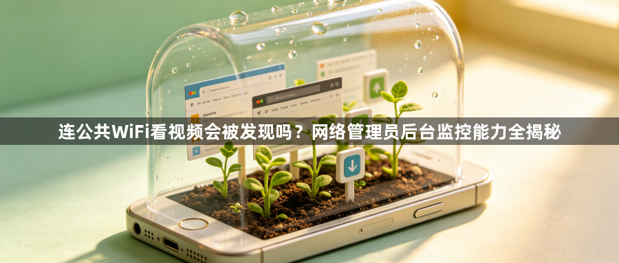 连公共WiFi看视频会被发现吗？网络管理员后台监控能力全揭秘1