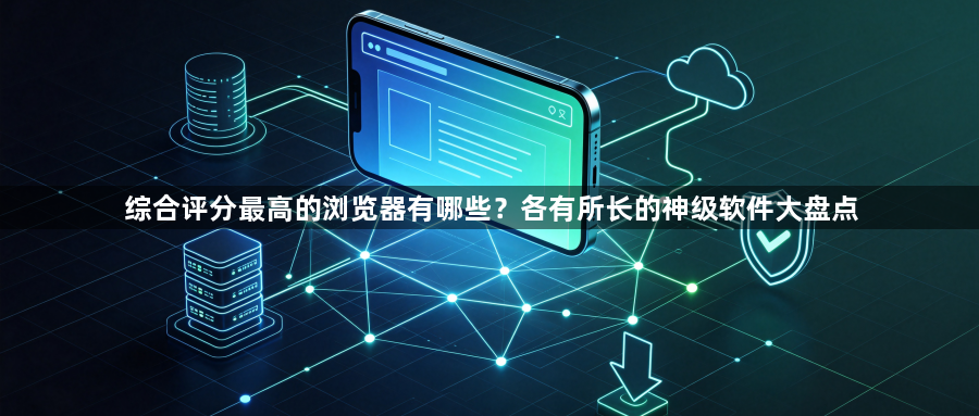 综合评分最高的浏览器有哪些?各有所长的神级软件大盘点1