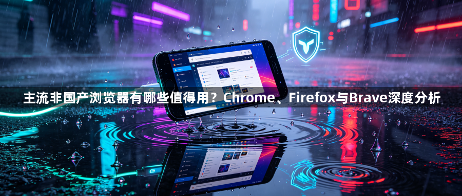 主流非国产浏览器有哪些值得用?Chrome、Firefox与Brave深度分析1