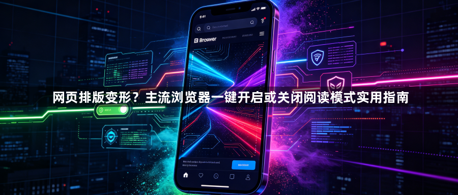 网页排版变形？主流浏览器一键开启或关闭阅读模式实用指南1