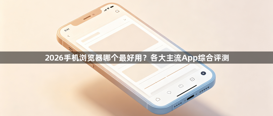 2026手机浏览器哪个最好用？各大主流App综合评测1