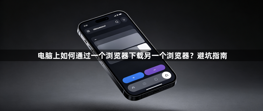 电脑上如何通过一个浏览器下载另一个浏览器?避坑指南1