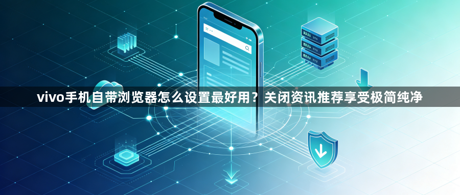 vivo手机自带浏览器怎么设置最好用?关闭资讯推荐享受极简纯净1